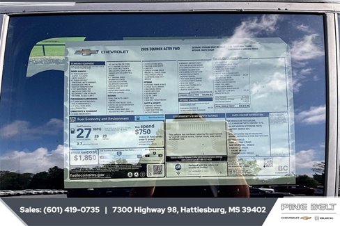 New 2026 Chevrolet Equinox ACTIV w/ Convenience Package III image 12