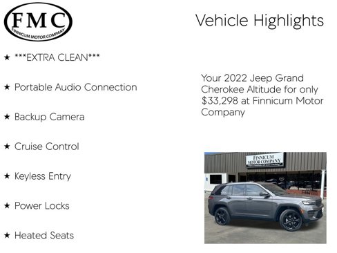 Used 2022 Jeep Grand Cherokee Altitude image 5