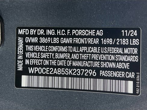 Certified 2025 Porsche 718 Boxster Spyder RS image 29