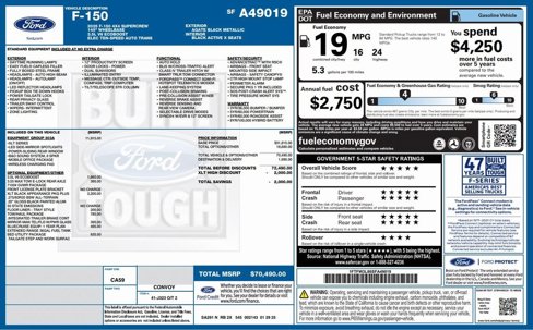 New 2025 Ford F150 XLT w/ Equipment Group 303A High image 2