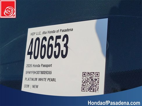 New 2026 Honda Passport RTL image 21