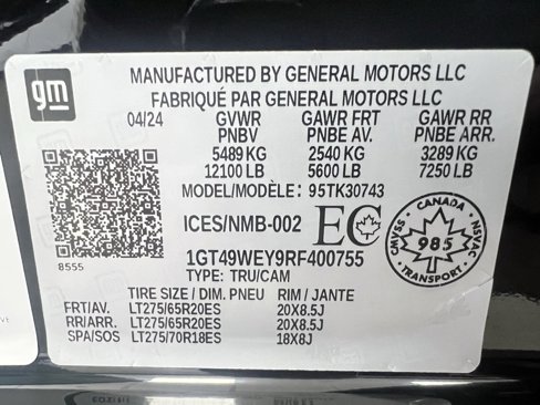 Used 2024 GMC Sierra 3500 Denali w/ Technology Package image 65
