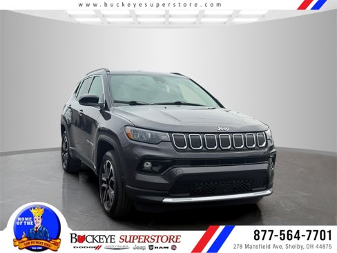 Certified 2022 Jeep Compass Limited image 1