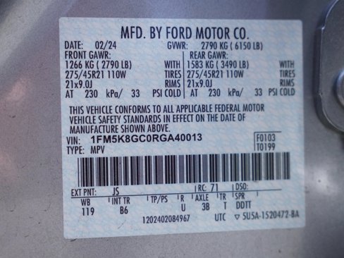 Used 2024 Ford Explorer ST-Line w/ Equipment Group 401A image 33