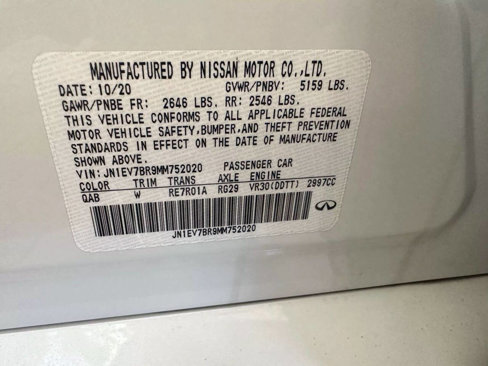 Used 2021 INFINITI Q50 Luxe w/ Cargo Package image 35