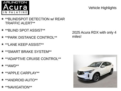 New 2025 Acura RDX w/ Technology Package image 7