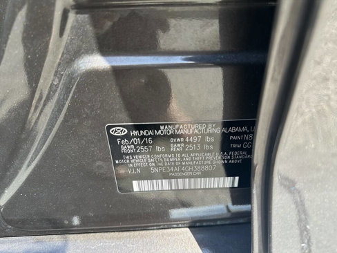 Used 2016 Hyundai Sonata Sport w/ Option Group 1V image 16
