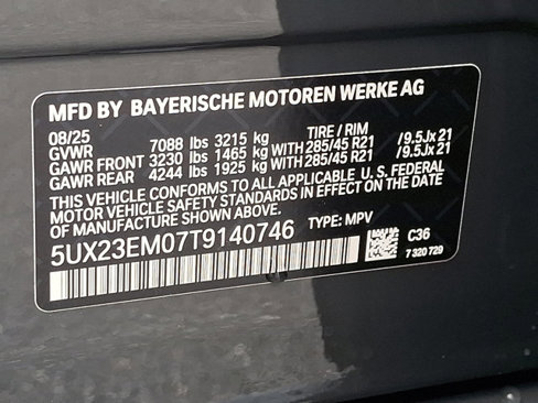 New 2026 BMW X7 xDrive40i w/ M Sport Package image 22