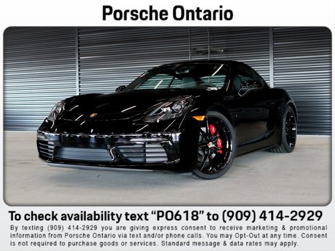 New 2025 Porsche 718 Cayman S image 1