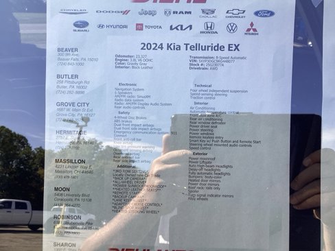 Used 2024 Kia Telluride EX image 14