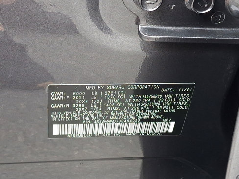 Certified 2025 Subaru Ascent Bronze Edition image 26