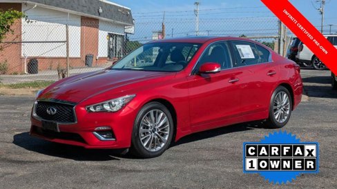 Certified 2022 INFINITI Q50 Luxe w/ Cargo Package image 7