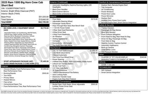 New 2025 RAM 1500 Big Horn image 29