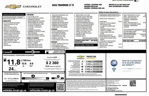 Used 2022 Chevrolet Traverse LT image 5