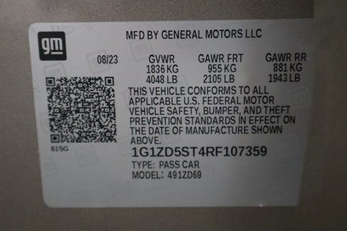 Certified 2024 Chevrolet Malibu LT image 34