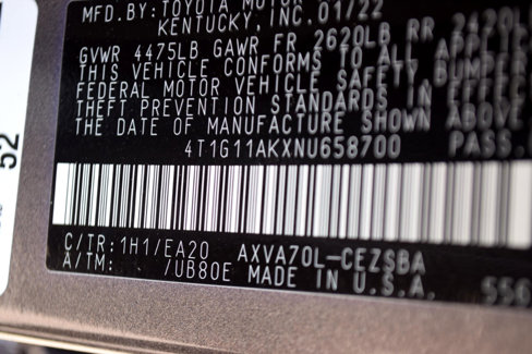 Used 2022 Toyota Camry SE image 39