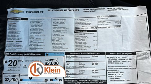 Used 2023 Chevrolet Traverse LT w/ Midnight/Sport Edition image 35