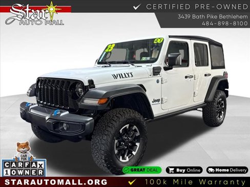 Used 2023 Jeep Wrangler Unlimited w/ 8.4" Radio Group image 1