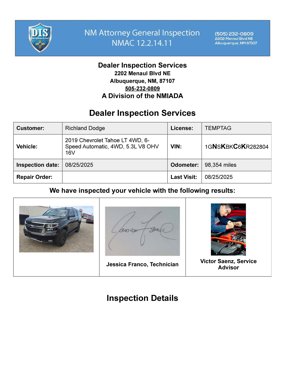 Used 2019 Chevrolet Tahoe LT w/ Luxury Package image 39