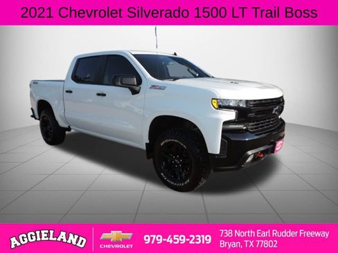 Used 2021 Chevrolet Silverado 1500 LT Trail Boss w/ LPO, Dark Essentials Package image 1