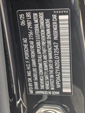 New 2025 Porsche Panamera 4 image 30