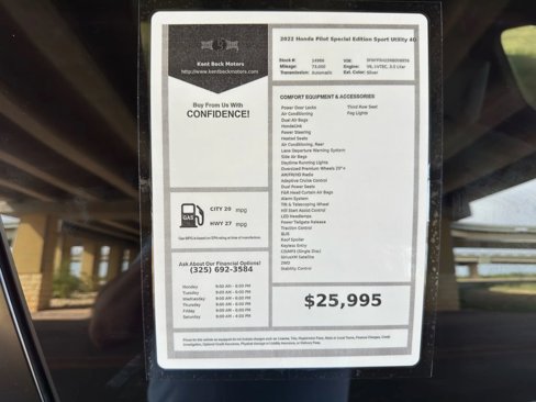 Used 2022 Honda Pilot Special Edition image 33