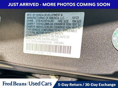 Used 2024 Honda Odyssey EX-L image 13