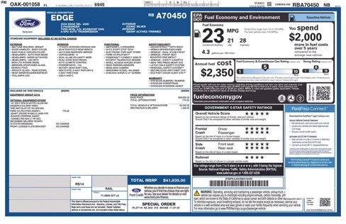 Used 2024 Ford Edge SEL image 25