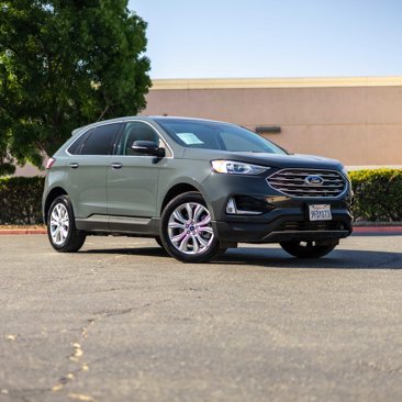 Used 2021 Ford Edge Titanium w/ Cargo Accessory Package image 1