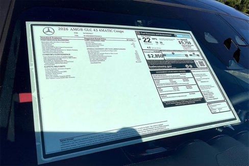 New 2026 Mercedes-Benz GLC 43 AMG 4MATIC Coupe image 13