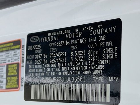 New 2026 Hyundai Palisade Calligraphy image 26