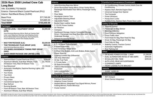 New 2026 RAM 3500 Limited image 2