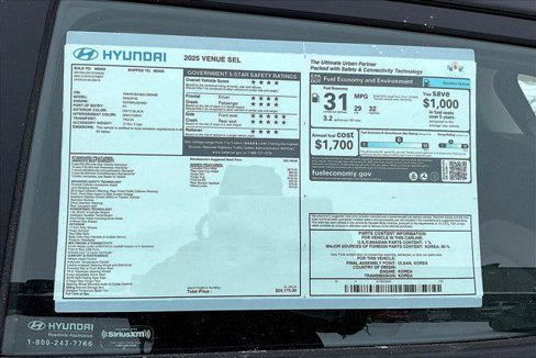 New 2025 Hyundai Venue SEL image 13