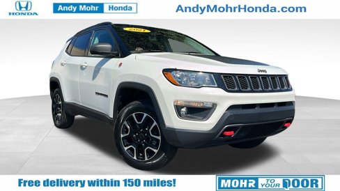 Used 2021 Jeep Compass Trailhawk image 1