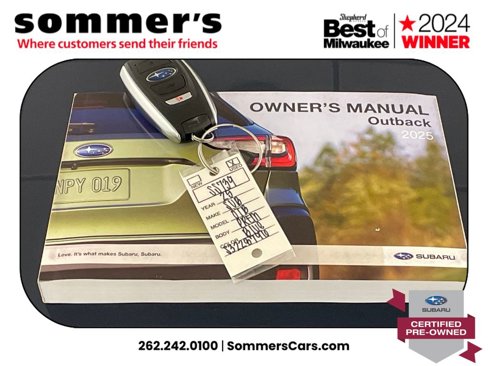 Certified 2025 Subaru Outback Premium w/ Popular Package #1A image 25