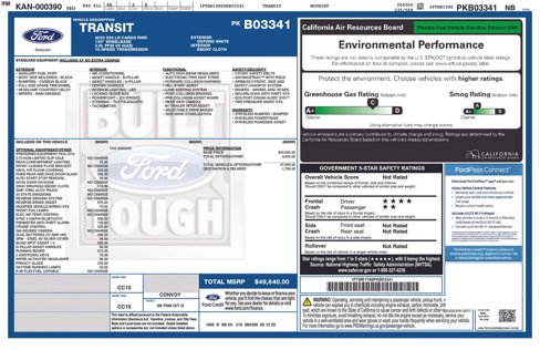 Used 2023 Ford Transit 250 Low Roof image 16