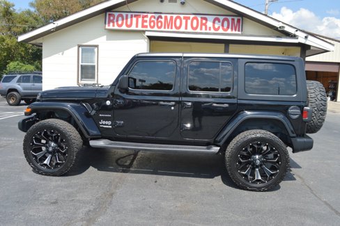 Used 2021 Jeep Wrangler Unlimited Sahara w/ Uconnect 4C Nav & Sound Group image 4