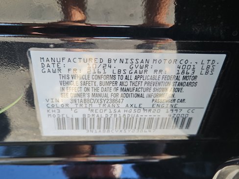 Used 2025 Nissan Sentra SV image 7
