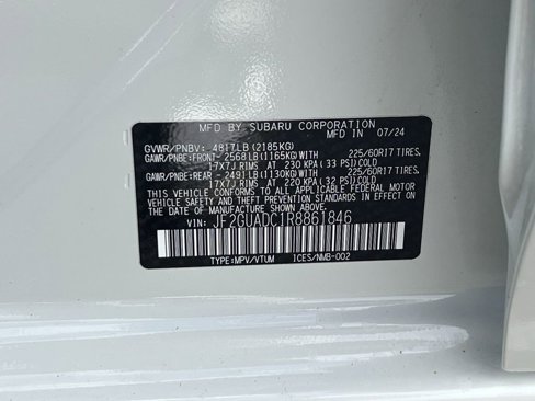 Certified 2024 Subaru Crosstrek 2.0i Premium image 27