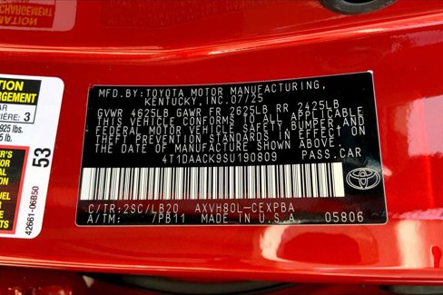 New 2025 Toyota Camry XSE image 19
