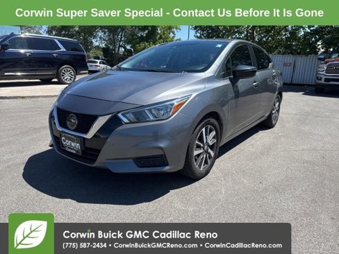 Used 2021 Nissan Versa SV image 1