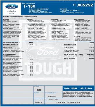 Used 2015 Ford F150 King Ranch w/ Equipment Group 601A Luxury image 24