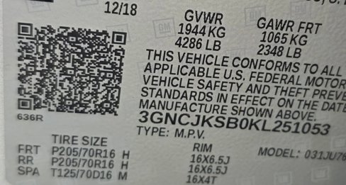 Used 2019 Chevrolet Trax LS w/ Tint and Cruise Package image 24