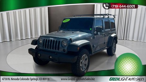 Used 2015 Jeep Wrangler Unlimited Rubicon w/ Max Tow Package image 1