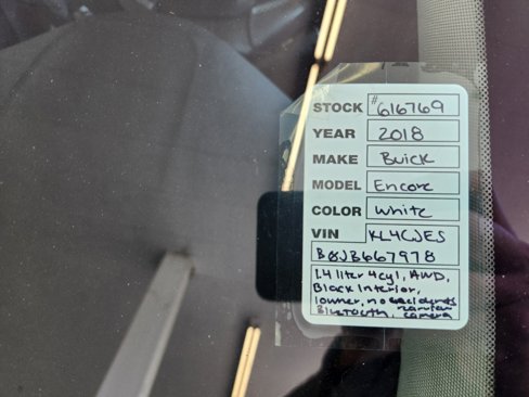 Used 2018 Buick Encore Preferred image 2
