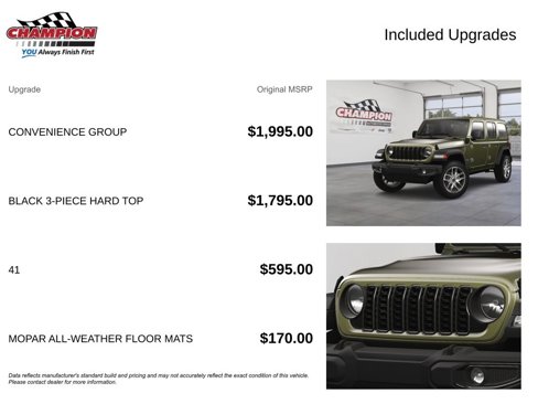 New 2025 Jeep Wrangler Unlimited Sport S 4xe w/ Convenience Group image 6