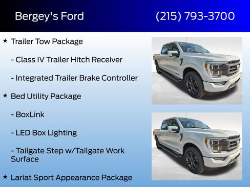 Certified 2023 Ford F150 Lariat w/ Equipment Group 502A High image 11