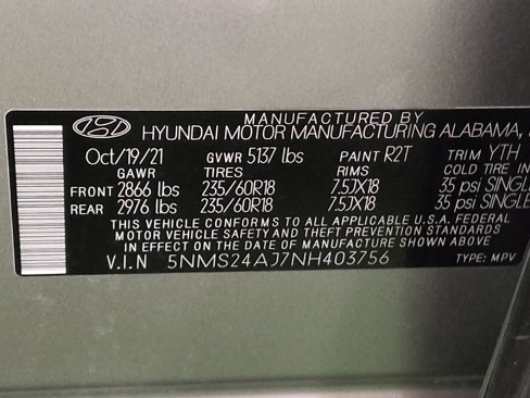 Used 2022 Hyundai Santa Fe SEL image 33