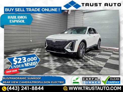 Used 2024 Cadillac Lyriq Luxury w/ LPO, Floor Liner Package image 1