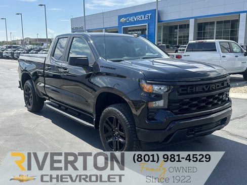 Certified 2024 Chevrolet Silverado 1500 Custom w/ LPO, Dark Essentials Package image 1